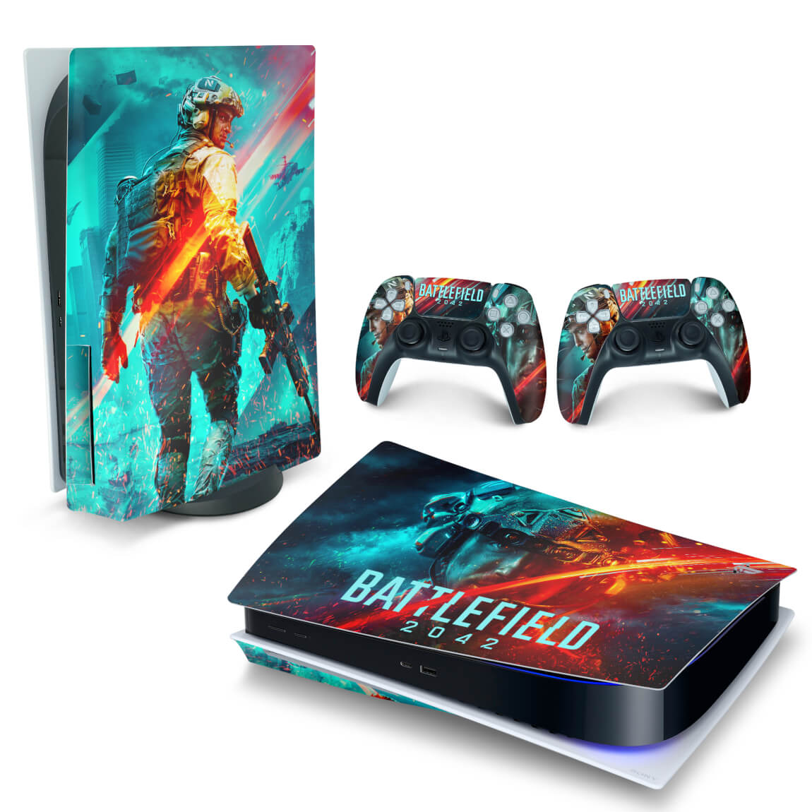 Skin Anti-Rage PS5 Fat Horizontal - Battlefield 2042