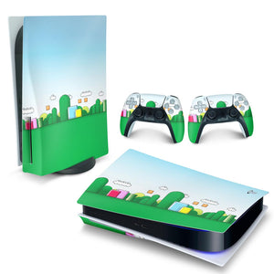 Skin Anti-Rage PS5 Fat Horizontal - Super Mario Bros - Pop Arte Skins