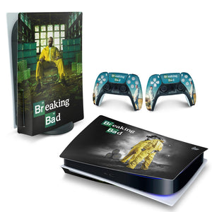 Skin Anti-Rage PS5 Fat Horizontal - Breaking Bad - Pop Arte Skins