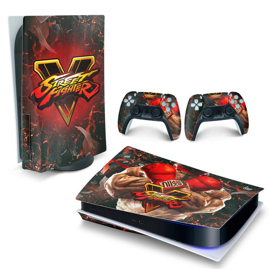Skin Anti-Rage PS5 Fat Horizontal - Street Fighter V