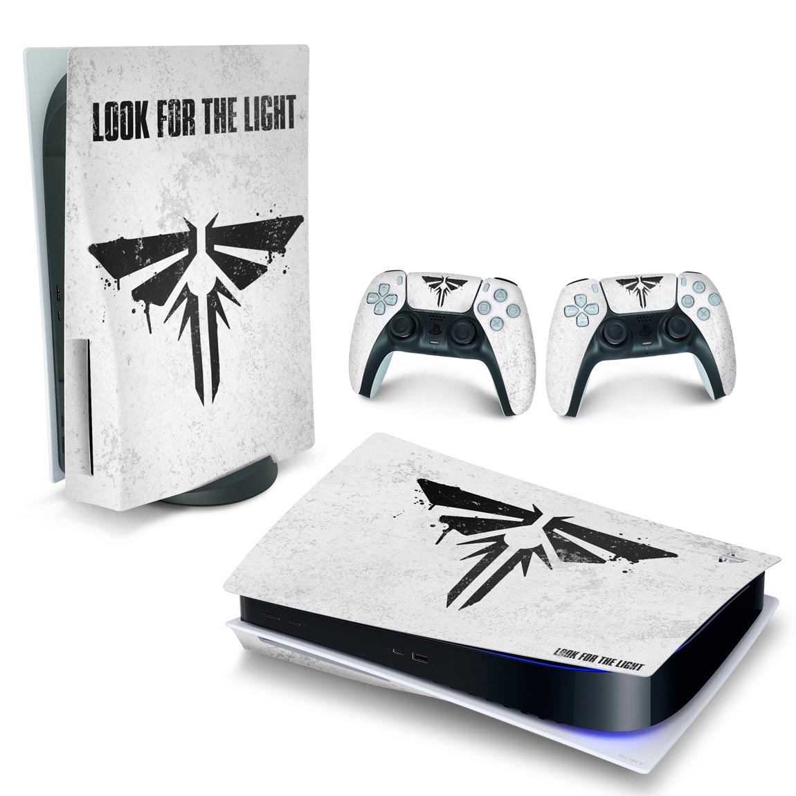 Skin Anti-Rage PS5 Fat Horizontal - The Last Of Us Firefly