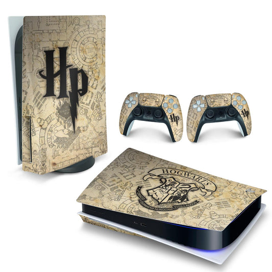 Skin Anti-Rage PS5 Fat Horizontal - Harry Potter