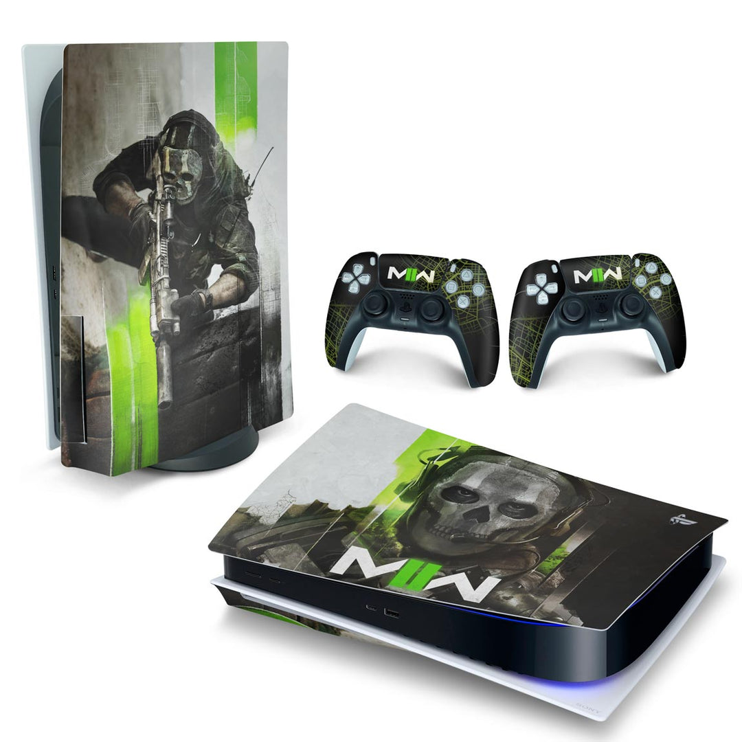 Skin Anti-Rage PS5 Fat Horizontal - Call Of Duty Modern Warfare II - Pop Arte Skins