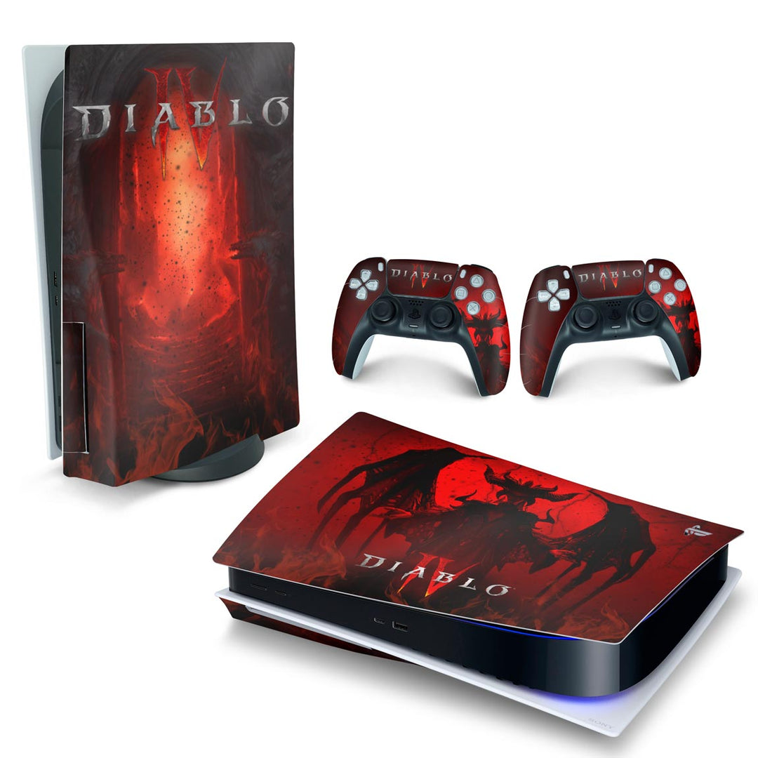 Skin Anti-Rage PS5 Fat Horizontal - Diablo IV 4 - Pop Arte Skins