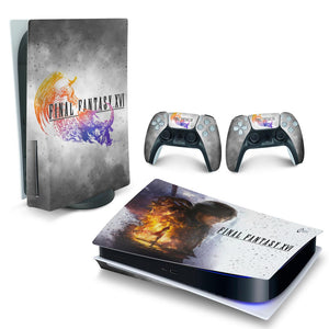Skin Anti-Rage PS5 Fat Horizontal - Final Fantasy XVI - Pop Arte Skins