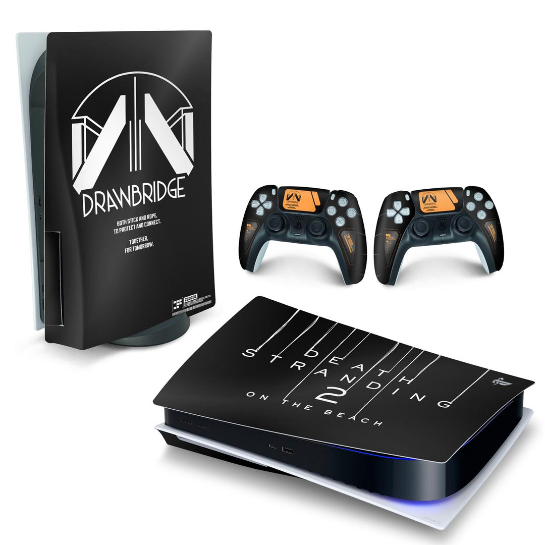Skin Anti-Rage PS5 Fat Horizontal - Death Stranding 2