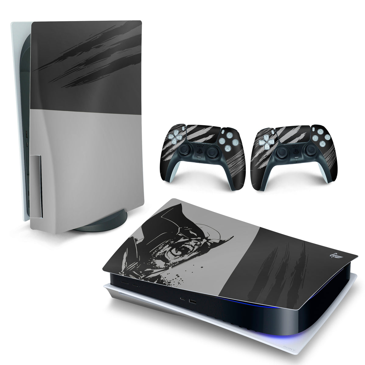 Skin Anti-Rage PS5 Fat Horizontal - Modelo 208