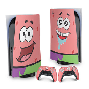 Skin Anti-Rage PS5 Fat Vertical - Patrick - Pop Arte Skins - foto 9