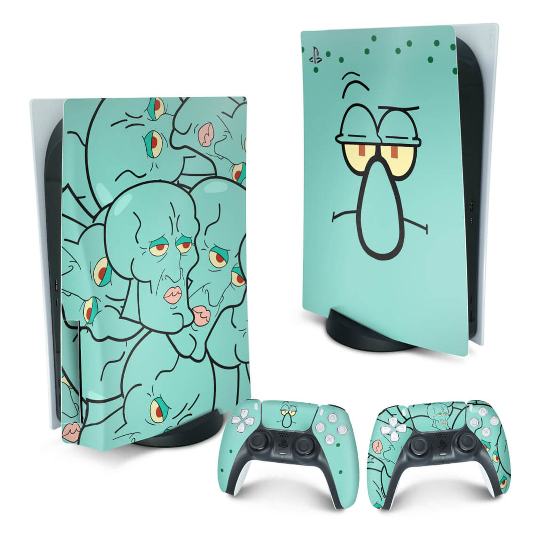 Skin Anti-Rage PS5 Fat Vertical - Lula Molusco - Pop Arte Skins
