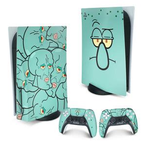 Skin Anti-Rage PS5 Fat Vertical - Lula Molusco - Pop Arte Skins