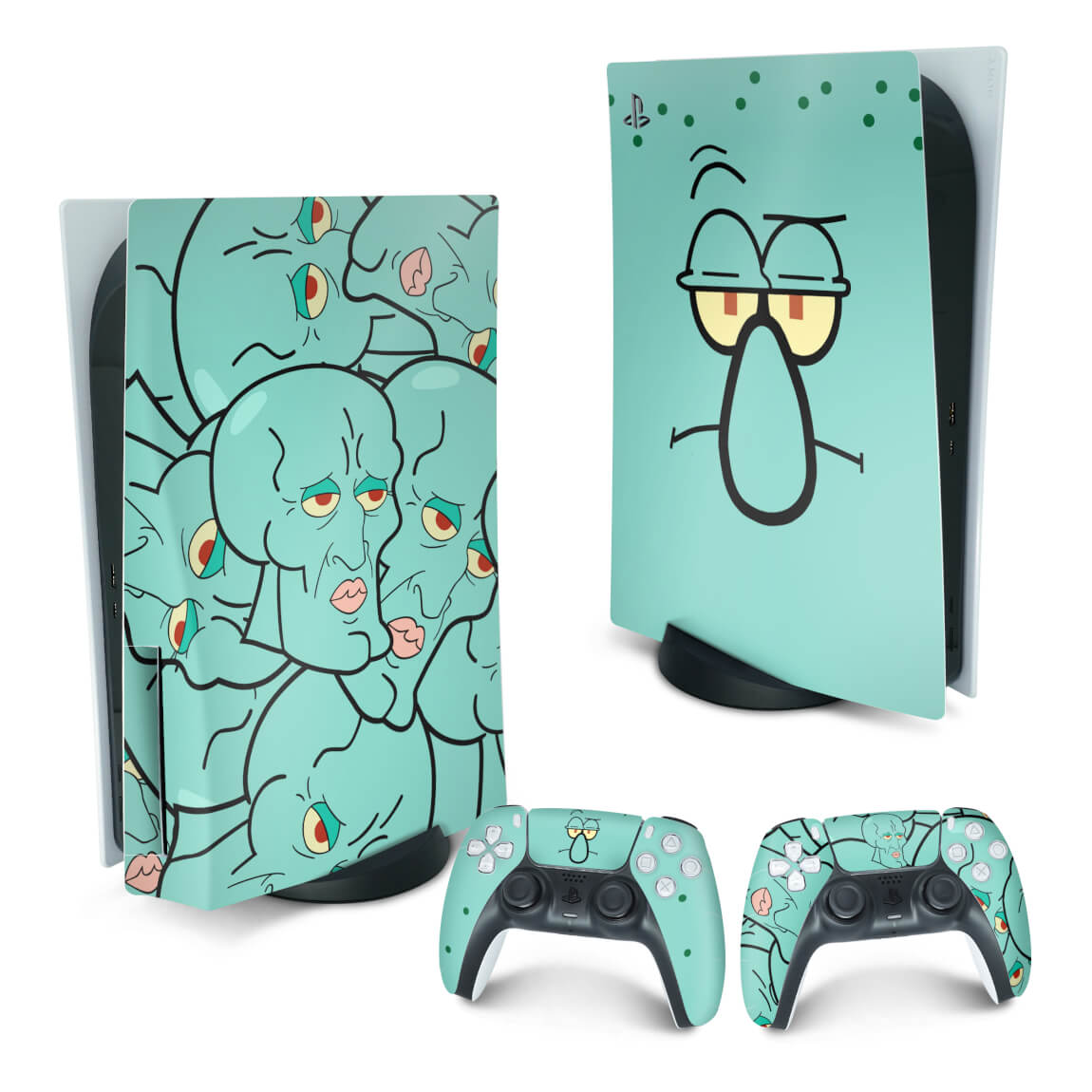 Skin Anti-Rage PS5 Fat Vertical - Lula Molusco