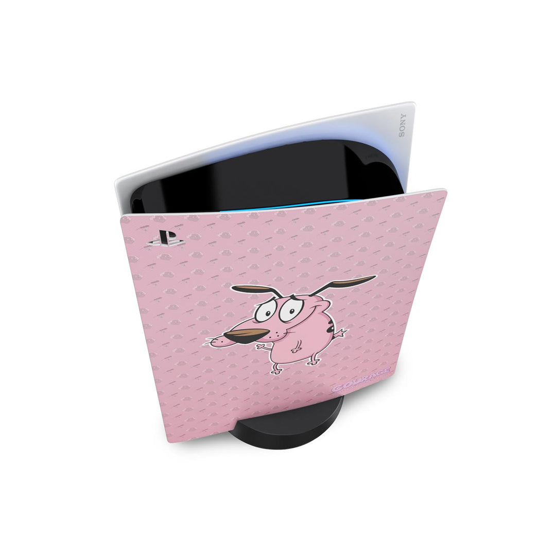 Skin Anti-Rage PS5 Fat Vertical - Coragem: O Cão Covarde - Pop Arte Skins - foto 2