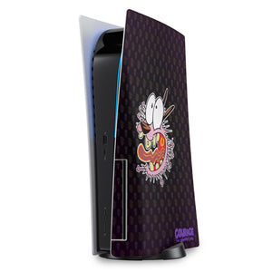 Skin Anti-Rage PS5 Fat Vertical - Coragem: O Cão Covarde - Pop Arte Skins - foto 5