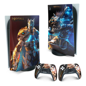 Skin Anti-Rage PS5 Fat Vertical - Godfall - Pop Arte Skins