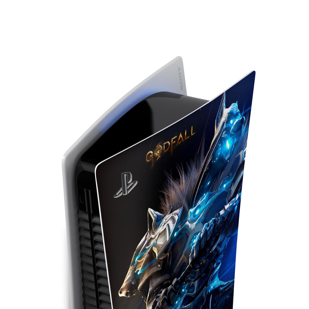 Skin Anti-Rage PS5 Fat Vertical - Godfall - Pop Arte Skins - foto 3