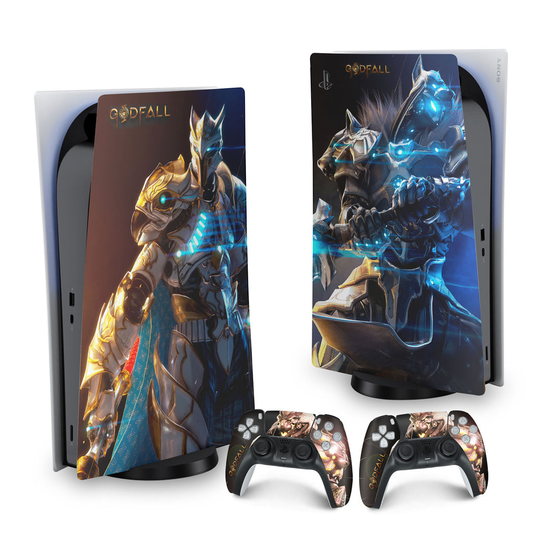 Skin Anti-Rage PS5 Fat Vertical - Godfall - Pop Arte Skins - foto 9