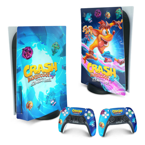 Skin Anti-Rage PS5 Fat Vertical - Crash Bandicoot 4