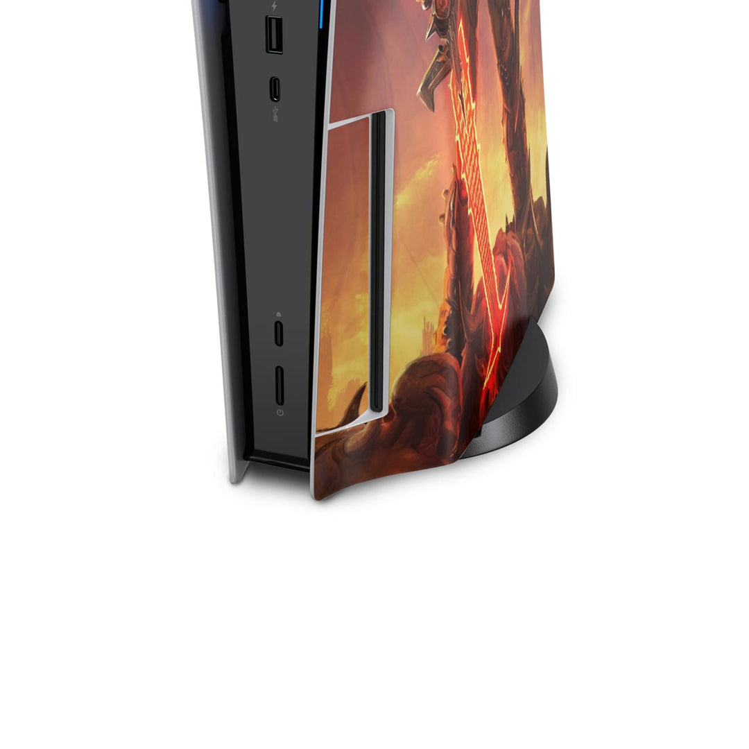 Skin Anti-Rage PS5 Fat Vertical - Doom Eternal - Pop Arte Skins - foto 6