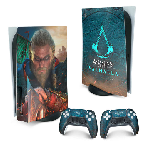 Skin Anti-Rage PS5 Fat Vertical - Assassin's Creed Valhalla