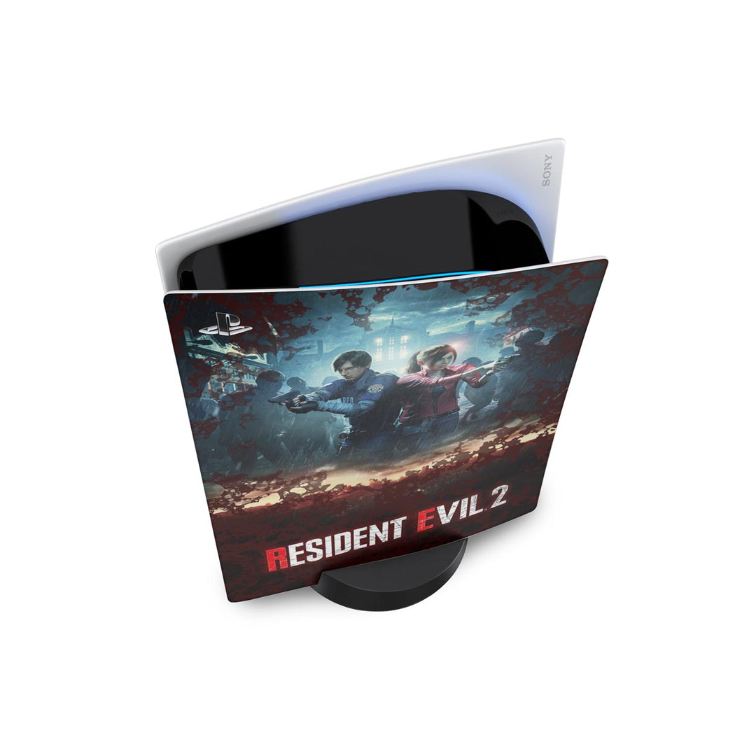 Skin Anti-Rage PS5 Fat Vertical - Resident Evil 2 Remake - Pop Arte Skins - foto 2