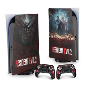Skin Anti-Rage PS5 Fat Vertical - Resident Evil 2 Remake - Pop Arte Skins - foto 9