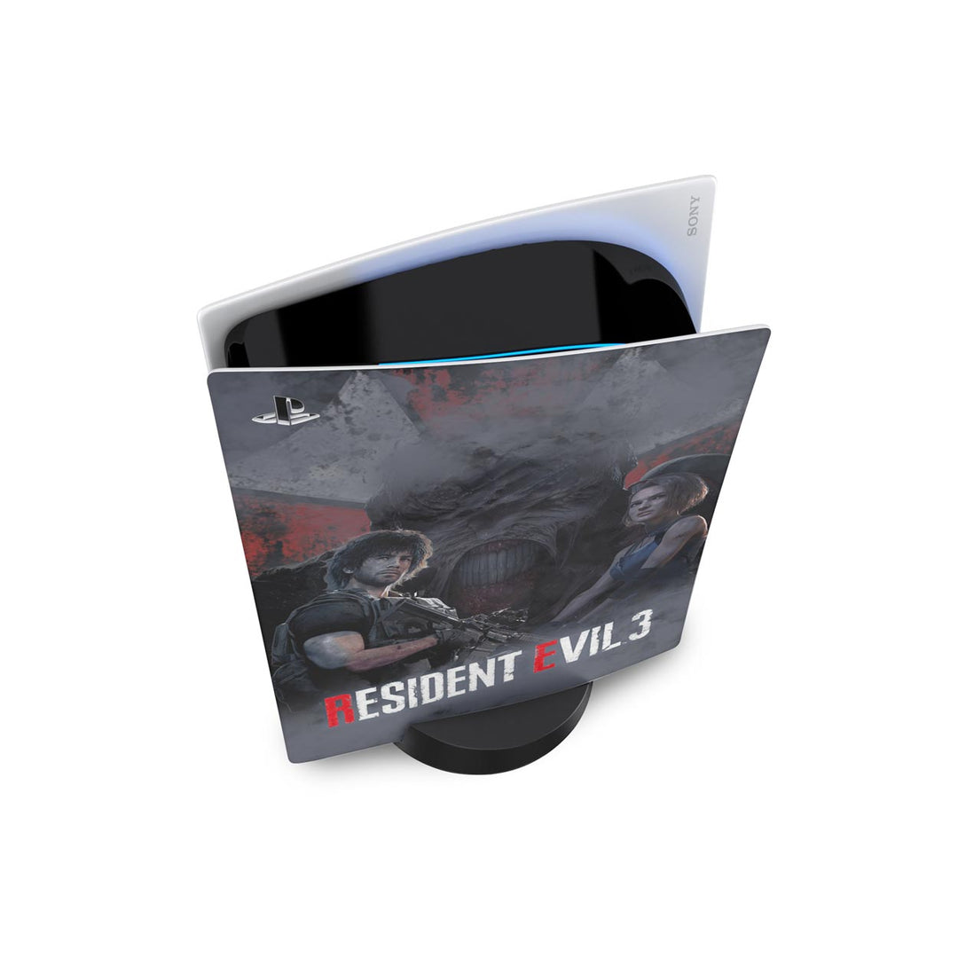 Skin Anti-Rage PS5 Fat Vertical - Resident Evil 3 Remake - Pop Arte Skins - foto 2