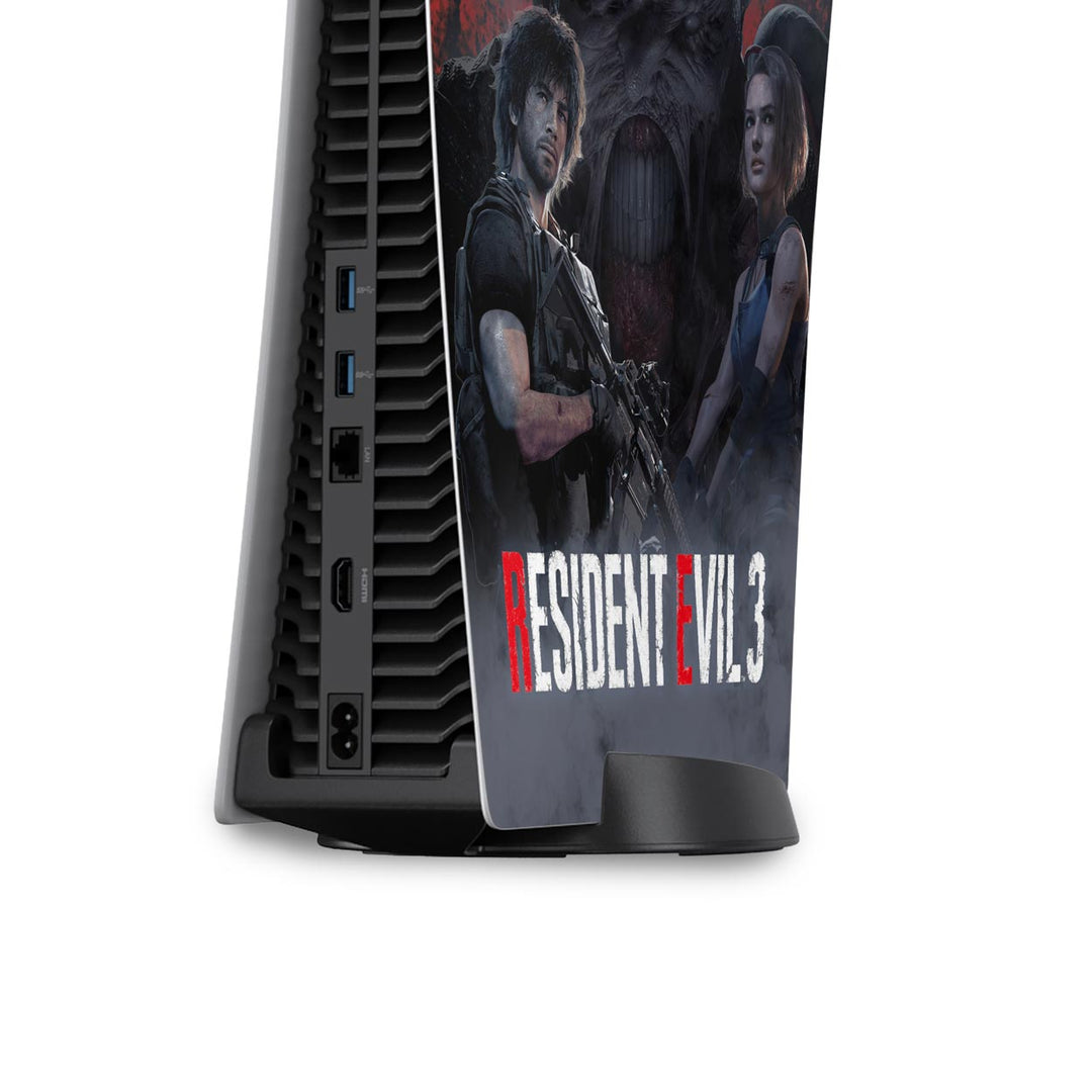 Skin Anti-Rage PS5 Fat Vertical - Resident Evil 3 Remake - Pop Arte Skins - foto 4