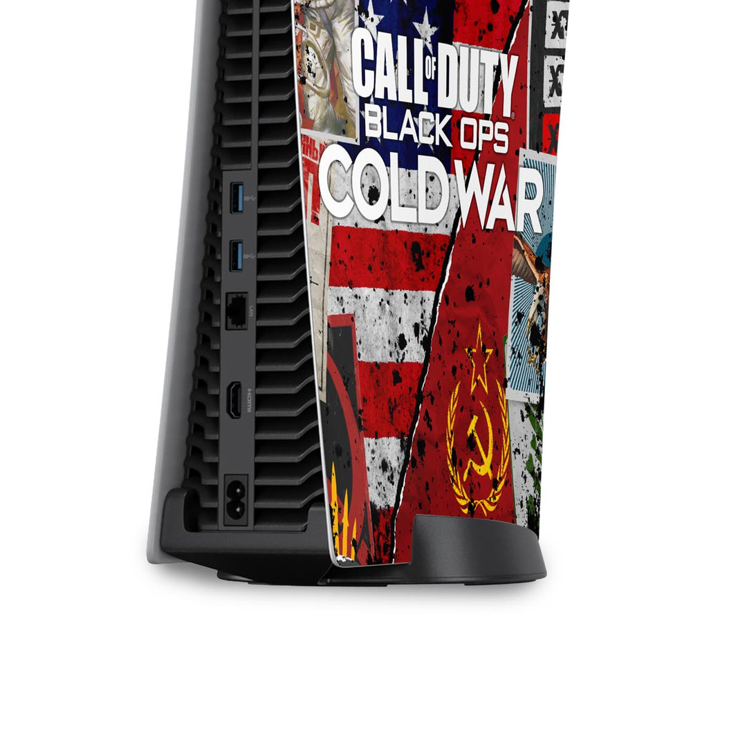 Skin Anti-Rage PS5 Fat Vertical - Call Of Duty Cold War - Pop Arte Skins - foto 4