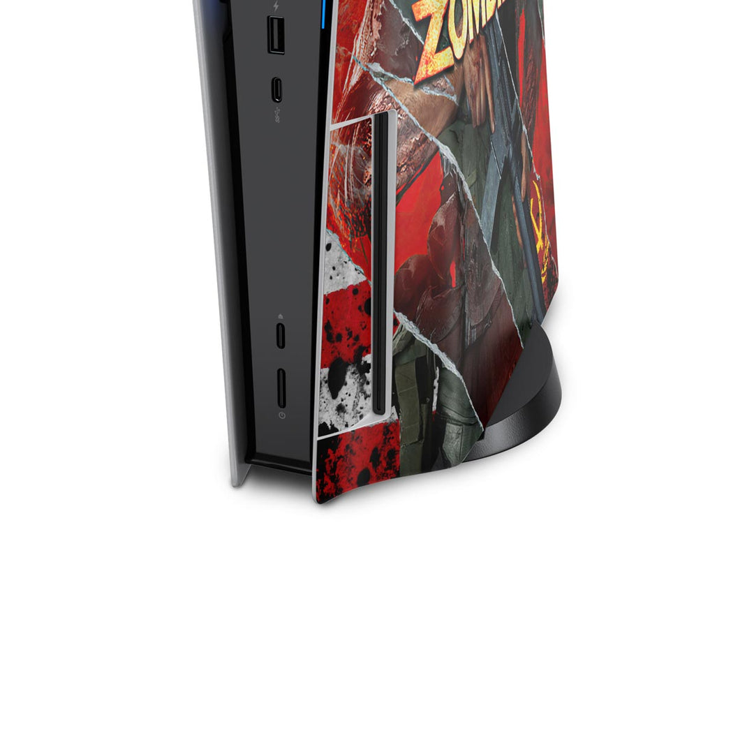 Skin Anti-Rage PS5 Fat Vertical - Call Of Duty Cold War - Pop Arte Skins - foto 6