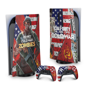 Skin Anti-Rage PS5 Fat Vertical - Call Of Duty Cold War - Pop Arte Skins - foto 9