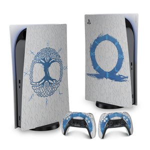 Skin Anti-Rage PS5 Fat Vertical - God Of War Ragnarok - Pop Arte Skins - foto 9