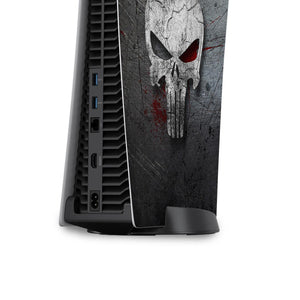 Skin Anti-Rage PS5 Fat Vertical - The Punisher Justiceiro - Pop Arte Skins - foto 4