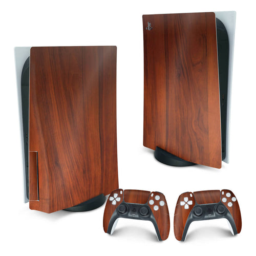 Skin Anti-Rage PS5 Fat Vertical - Madeira