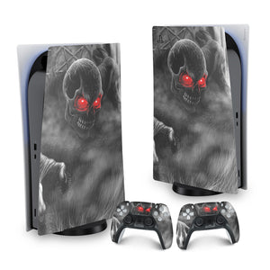 Skin Anti-Rage PS5 Fat Vertical - Caveira Skull - Pop Arte Skins - foto 9