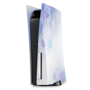 Skin Anti-Rage PS5 Fat Vertical - Folhas Lilás - Pop Arte Skins - foto 5