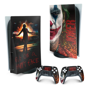 Skin Anti-Rage PS5 Fat Vertical - Joker Filme - Pop Arte Skins