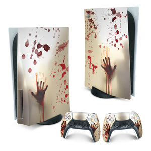 Skin Anti-Rage PS5 Fat Vertical - Fear The Walking Dead - Pop Arte Skins