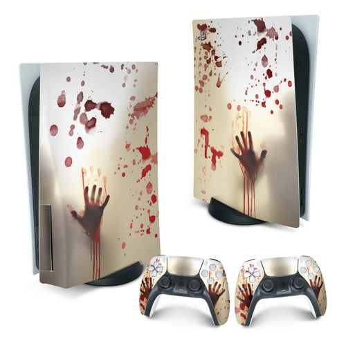 Skin Anti-Rage PS5 Fat Vertical - Fear The Walking Dead