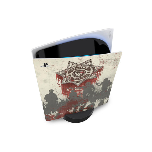 Skin Anti-Rage PS5 Fat Vertical - The Walking Dead