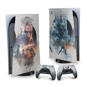Skin Anti-Rage PS5 Fat Vertical - The Witcher 3 - Pop Arte Skins - foto 9