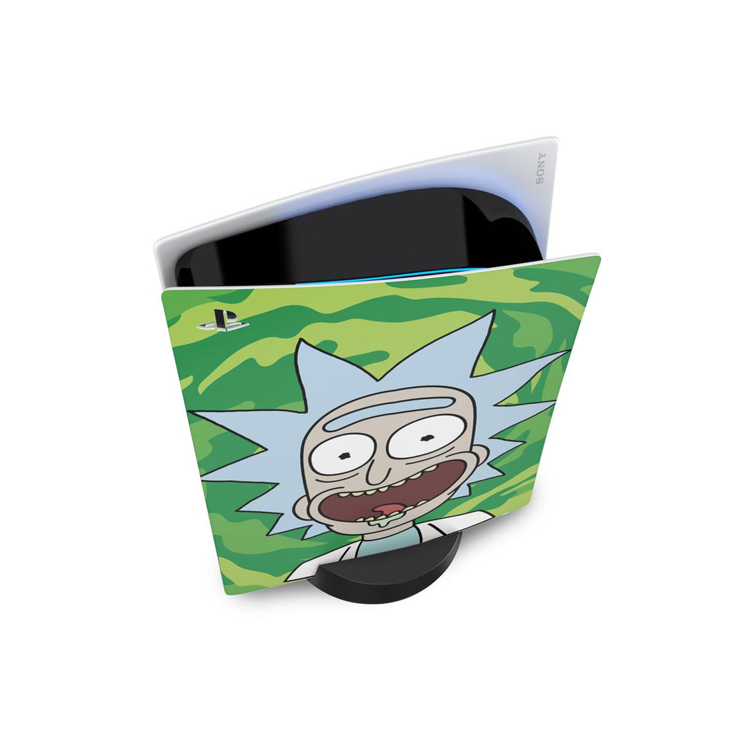 Skin Anti-Rage PS5 Fat Vertical - Rick And Morty - Pop Arte Skins - foto 2