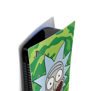 Skin Anti-Rage PS5 Fat Vertical - Rick And Morty - Pop Arte Skins - foto 3