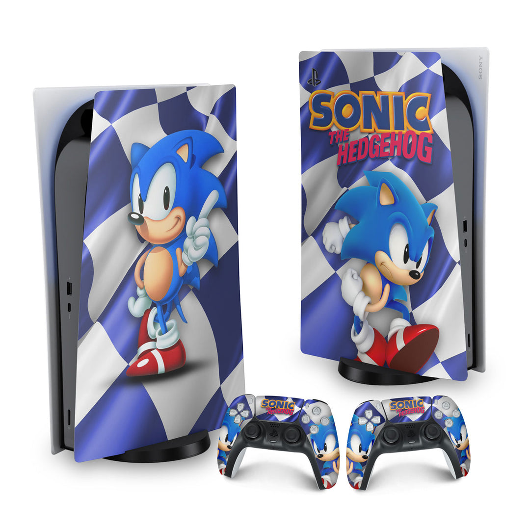 Skin Anti-Rage PS5 Fat Vertical - Sonic - Pop Arte Skins - foto 9