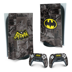 Skin Anti-Rage PS5 Fat Vertical - Batman Comics - Pop Arte Skins