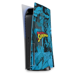 Skin Anti-Rage PS5 Fat Vertical - Superman Comics - Pop Arte Skins - foto 5