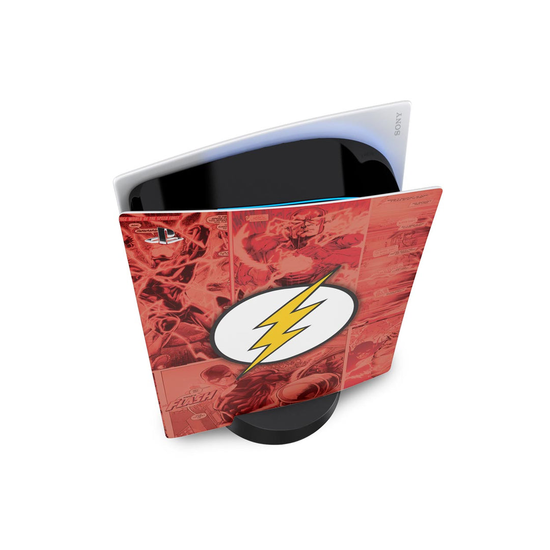 Skin Anti-Rage PS5 Fat Vertical - The Flash Comics - Pop Arte Skins - foto 2