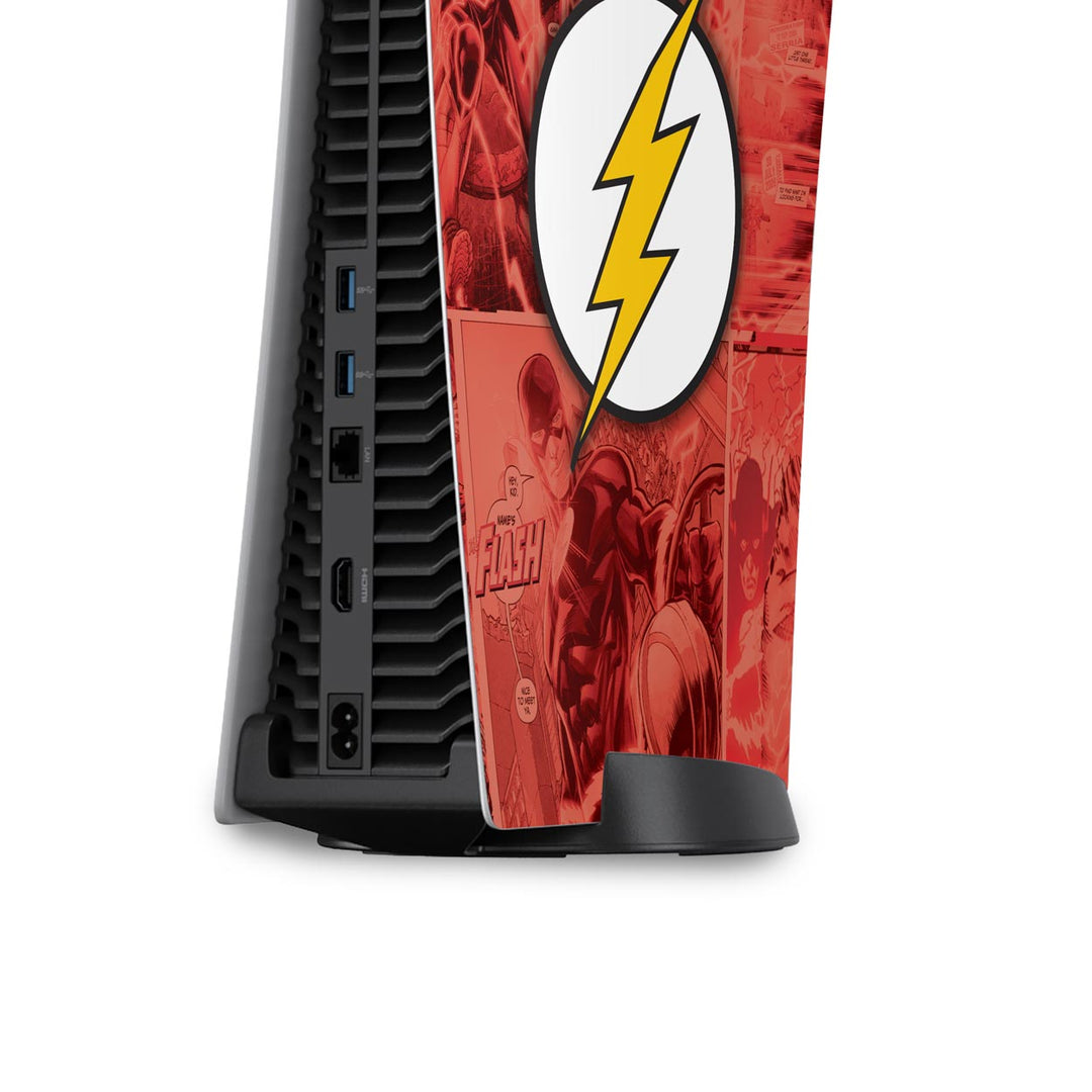 Skin Anti-Rage PS5 Fat Vertical - The Flash Comics - Pop Arte Skins - foto 4