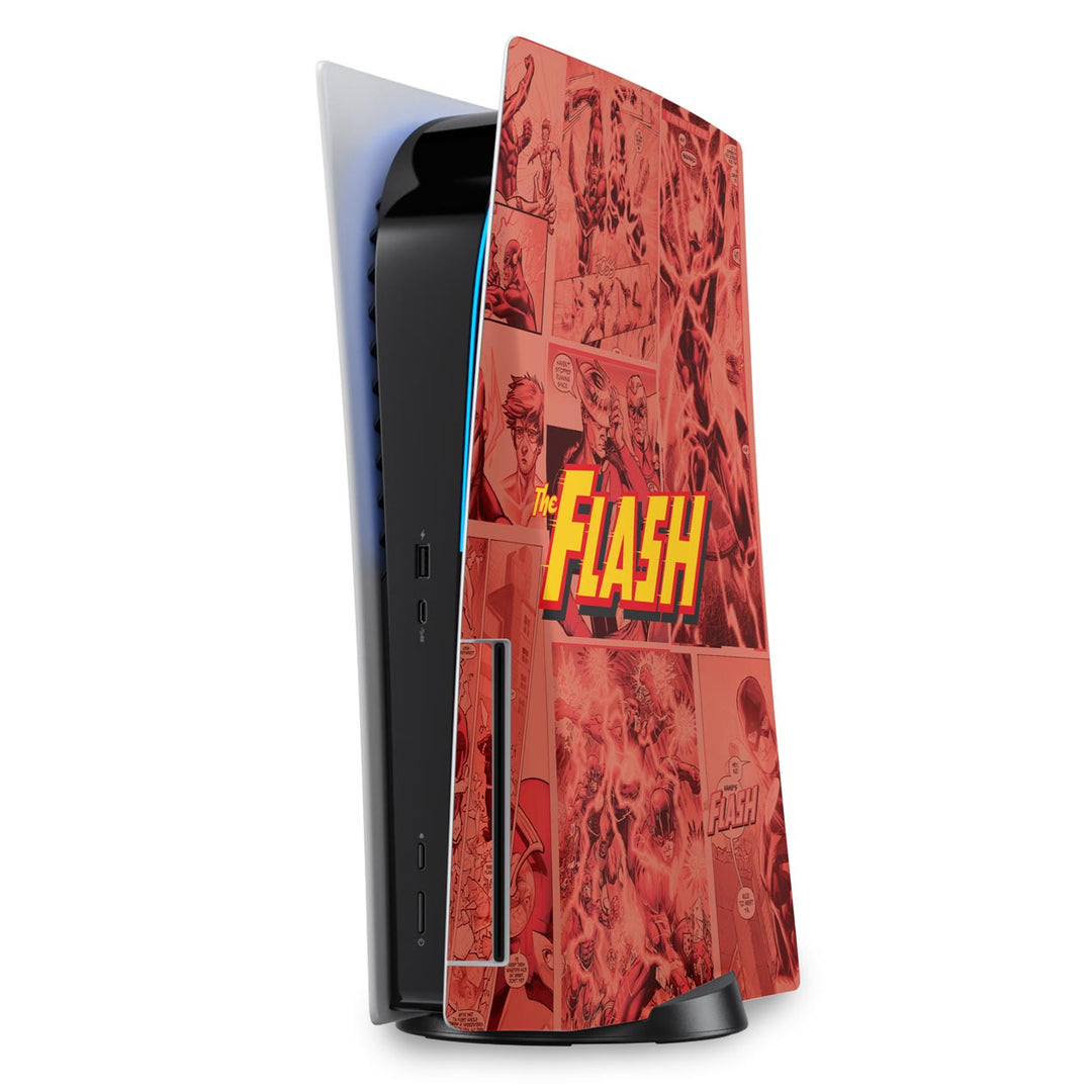 Skin Anti-Rage PS5 Fat Vertical - The Flash Comics - Pop Arte Skins - foto 5