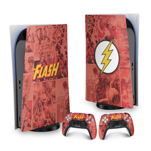 Skin Anti-Rage PS5 Fat Vertical - The Flash Comics - Pop Arte Skins - foto 9