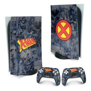Skin Anti-Rage PS5 Fat Vertical - X-Men Comics - Pop Arte Skins
